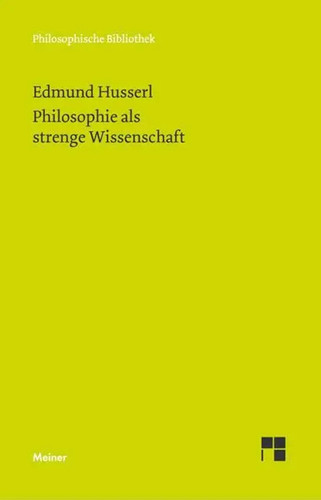 Philosophie als strenge