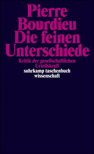 Die feinen unterschiede - die,