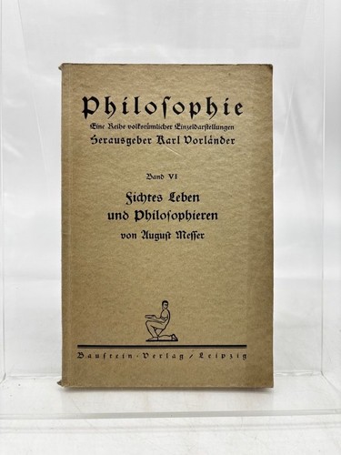 Fichtes leben und - leben,