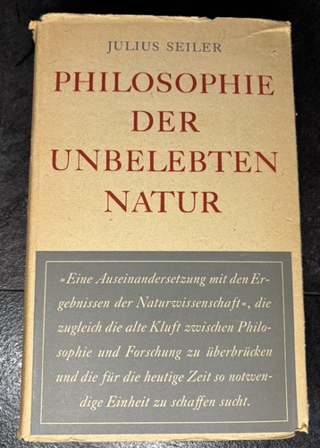 Philosophie der unbelebten
