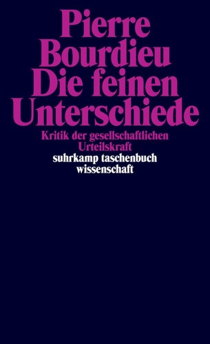 Pierre bourdieu die feinen - bourdieu,