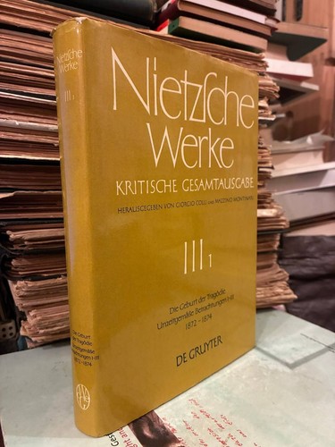 Nietzsche die geburt der - nietzsche,