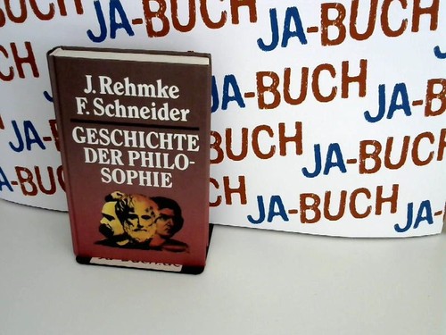 Geschichte der philosophie - geschichte,